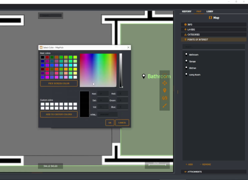 MapHub's easy to use editor allows full customization